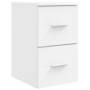 vidaXL Badezimmerschrank Wei&szlig; 30 x 35 x 50 cm Holzwerkstoff