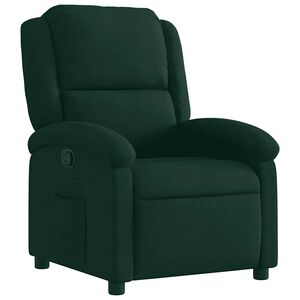 vidaXL Relaxsessel Dunkelgr&uuml;n Samt