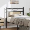vidaXL Kopfteil Sonoma-Eiche 75 cm Holzwerkstoff und Stahl