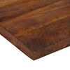 vidaXL Tischplatte 70x60x2,5 cm Rechteckig Altholz Massiv