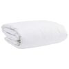 vidaXL Winterbettdecke Wei&szlig; 135 x 220 cm Feder