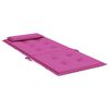 vidaXL Hochlehner-Auflagen 4 Stk. Rosa Oxford-Gewebe