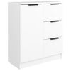 vidaXL Sideboard Wei&szlig; 60x30x70 cm Holzwerkstoff