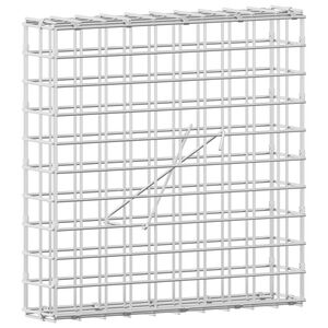 vidaXL Gabione mit 5 mm Draht und 5x5 cm Maschen 50x10x50 cm