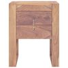vidaXL Nachttisch 40 x 30 x 50 cm Teak Massivholz