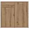 vidaXL Sideboard Artisan-Eiche 80x36x75 cm Holzwerkstoff