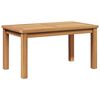 vidaXL Couchtisch Braun 70 x 40 x 36 cm Massivholz Teak