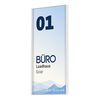 MOEDEL Easy T&uuml;rschild Kairo 7,5x14,9x1 cm Wei&szlig; 5 Stk.