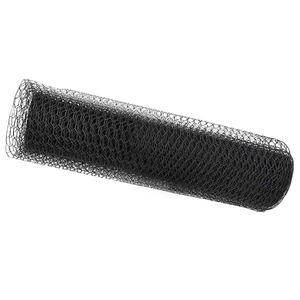 vidaXL Hexagonzaun Grau 0,8 x 10 m PVC