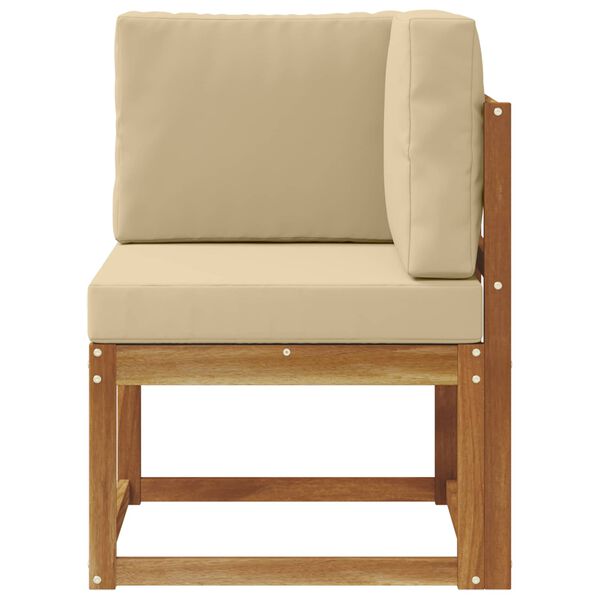 vidaXL Outdoor Ecksofa Massivholz Akazie