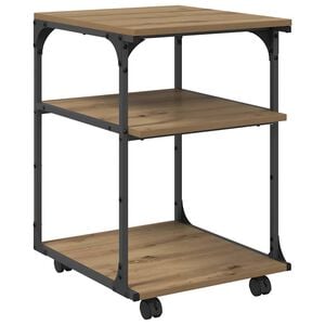 vidaXL Druckerst&auml;nder Artisan-Eiche 43 x 48 x 64 cm Holzwerkstoff