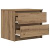 vidaXL Nachttisch Artisan-Eiche 50x40x43,5 cm Holzwerkstoff