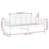 vidaXL Tagesbett Massivholz Kiefer 80x200 cm