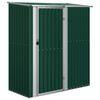vidaXL Gartenhaus Gr&uuml;n 180,5x97x209,5 cm Verzinkter Stahl