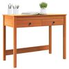 vidaXL Schreibtisch Max Braun 100 x 50 x 78 cm Massives Kiefernholz