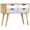 vidaXL Sideboard 85 x 40 x 71 cm Massivholz Mango
