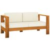 vidaXL 8-teiliges Garten-Lounge-Set mit Kissen 100 x 60 cm Akazienholz