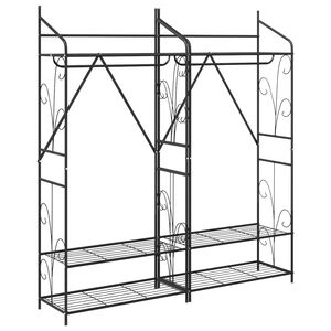 vidaXL Offener Kleiderschrank 2 stk. 78 x 36 x 158 cm