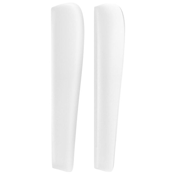 vidaXL Kopfteil mit Ohren Weiß 163x23x118/128 cm Kunstleder