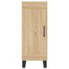 vidaXL Sideboard Sonoma-Eiche 34,5x34x90 cm Holzwerkstoff