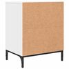 vidaXL mit Schubladen 2 pcs Wei&szlig; 49 x 36 x 61 cm Holzwerkstoff