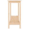vidaXL Konsolentisch 110x40x80 cm Massivholz Kiefer