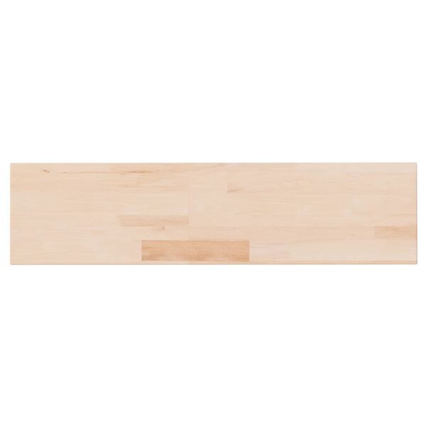 vidaXL Regalboden 80x20x4 cm Unbehandeltes Massivholz Eiche