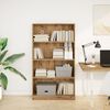 vidaXL B&uuml;cherregal Artisan-Eiche 80x24x143 cm Holzwerkstoff