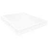 vidaXL Tagesbett mit Matratze USB Braun Stoff 90x200 cm