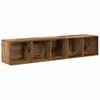 vidaXL TV-Schrank Set 2 Stk. Altholz Holzwerkstoff