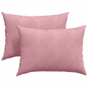 vidaXL Sofakissen 2 St&uuml;ck Rosa 70 x 50 cm Cordstoff