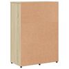 vidaXL Sideboards 2 Stk. Sonoma-Eiche 60x31x84 cm Holzwerkstoff