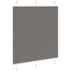 vidaXL Plissee Anthrazit 115x150 cm Stoffbreite 114,4 cm Polyester