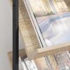 vidaXL Magazinregal Sonoma-Eiche 68 x 40 x 123.5 cm Holzwerkstoff