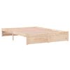 vidaXL Massivholzbett ohne Matratze 140x200 cm