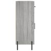 vidaXL Sideboard Grau Sonoma 69,5x34x90 cm Holzwerkstoff