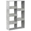 vidaXL Raumteiler Betongrau 100x33x155,5 cm Holzwerkstoff