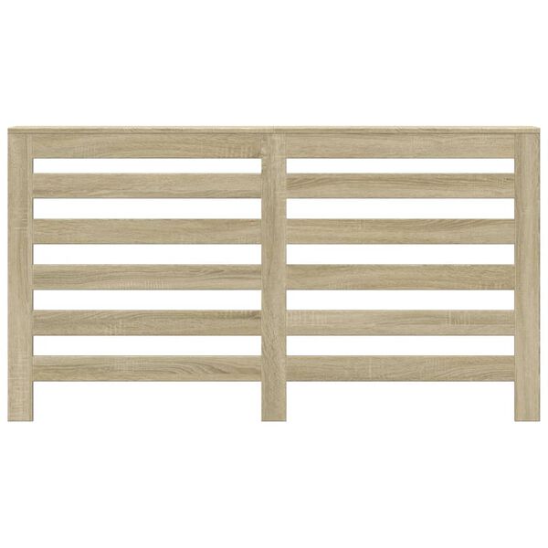 vidaXL Heizk&ouml;rperverkleidung Sonoma-Eiche 149x20x82 cm Holzwerkstoff