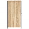 vidaXL Nachttische 2 Stk. Sonoma-Eiche 32x42x80 cm Holzwerkstoff