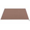 vidaXL Markisenbespannung Braun 4x3 m