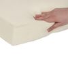 Kerbl Memory-Schaum Hundematratze 80 x 50 cm Beige und Grau 80326
