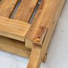 vidaXL B-Ware 7-tlg. Garten-Essgruppe Teak Massivholz