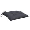 vidaXL Stuhlkissen 6 Stk. Anthrazit 40x40x7 cm Oxford-Gewebe