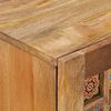 vidaXL Sideboard mit Speicher Natur 60 x 33,5 x 75 cm Massivholz Mango