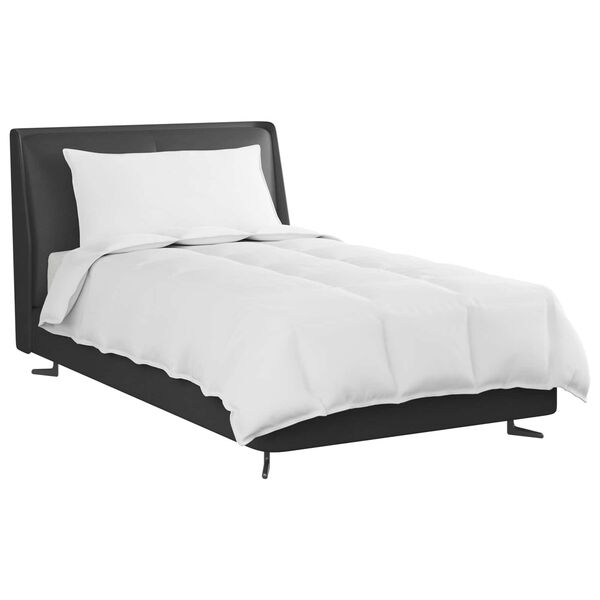 vidaXL 2-in-1 Bettdecke mit Kissen 2 pcs Wei&szlig; Daunenfeder