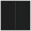 vidaXL Garten Essgruppe 5 pcs Schwarz Pulverbeschichteter Stahl