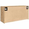 vidaXL Bad-Wandschrank Artisan-Eiche 80x25x40 cm Holzwerkstoff