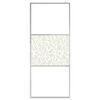 vidaXL Duschwand f&uuml;r Begehbare Dusche ESG-Glas Steindesign 140x195 cm