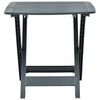 vidaXL Gartentisch Klappbar Grün 79x72x70 cm Kunststoff