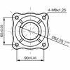 vidaXL Benzinmotor 15 PS 11 kW Schwarz